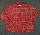 Vineyard Vines Shirt Womens 8 Red Plaid Weekend Button Down Relaxed Christmas