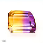 14.32Ct Elegant Fancy 15.2X12.4 MM Purple & Gold Yellow Bolivia Natural Ametrine