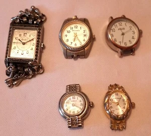 Uhrwerke Sortiment Posten 5 Teile Reparaturen Versand kostenlos - Bild 1 von 17