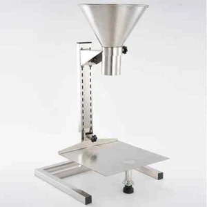 Stainless Steel Feeding Hopper with Support Stand Manual Filling Package Funnel - Picture 1 of 7