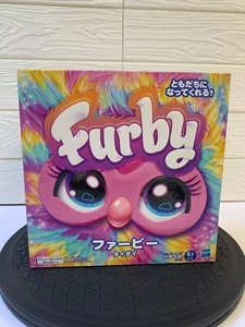 Furby Tie-Dye Color Interactive Talking Plush Toy Hasbro Original Japan - Picture 1 of 10