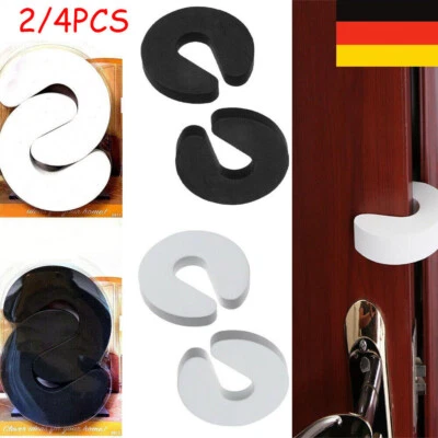 Türstopper Schaumstoff 4 Stück Doorstop Finger Klemmschutz Baby Kindersicherun - Bild 1 von 4