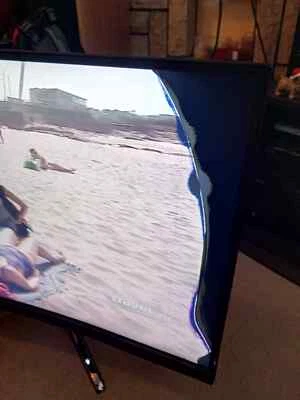 BenQ EX3501R 35" IPS UWQHD Curved HDMI 100Hz Monitor (Damaged Screen) - Image 1 of 4