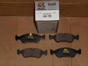 Disc Brake Pad-Gold Front Remsa IAD796 fits 1999-02 Daewoo Lanos - Picture 1 of 1