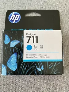 HP Design jet 711 Cyan Printer Toner - New - expired oct 2020 - Picture 1 of 3