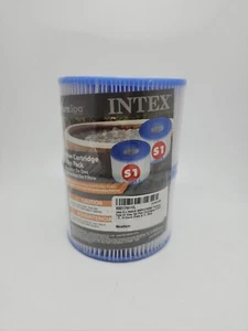 Intex 29001E Type S1 Easy Set Filter Cartridges 2 pack (2 Filters) hottub spa - Picture 1 of 5