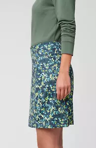 TALBOTS Plus Green Fit Performance Floral Mini golf tennis paddle ball Skort 2X - Picture 1 of 1