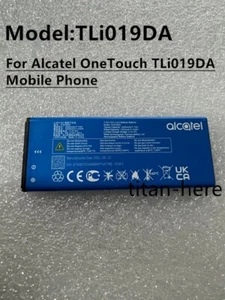 Batterie originale 2000 mAh neuve pour téléphone portable Alcatel OneTouch TLi019DA - Photo 1 sur 2