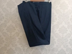 Armani Emporio Collezioni Loro Piana wool navy pants men`s 56 - Picture 1 of 6