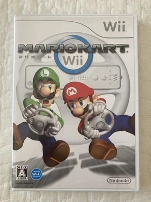 Wii Mario Kart Nintendo Wii 2008 Japan Used - Image 1 of 4