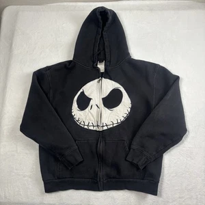 The Nightmare Before Christmas schwarz Full Zip Langarm Fleece Hoodie Damen M - Bild 1 von 9