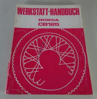 Manual de Taller/Manual de Reparación Honda CB 125 Twin Dos Cilindros Stand 1974 - Imagen 1 de 4