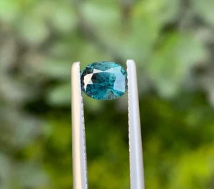 Atemberaubender 0,85 kt kobaltblauer Spinell Ovalschliff 6 mm - natürlicher burmesischer loser Edelstein - Bild 1 von 20
