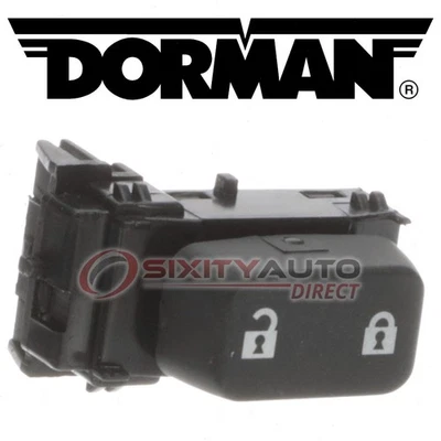 Dorman Front Left Door Lock Switch for 2007-2009 GMC Sierra 2500 HD yg Foto 1 de 4