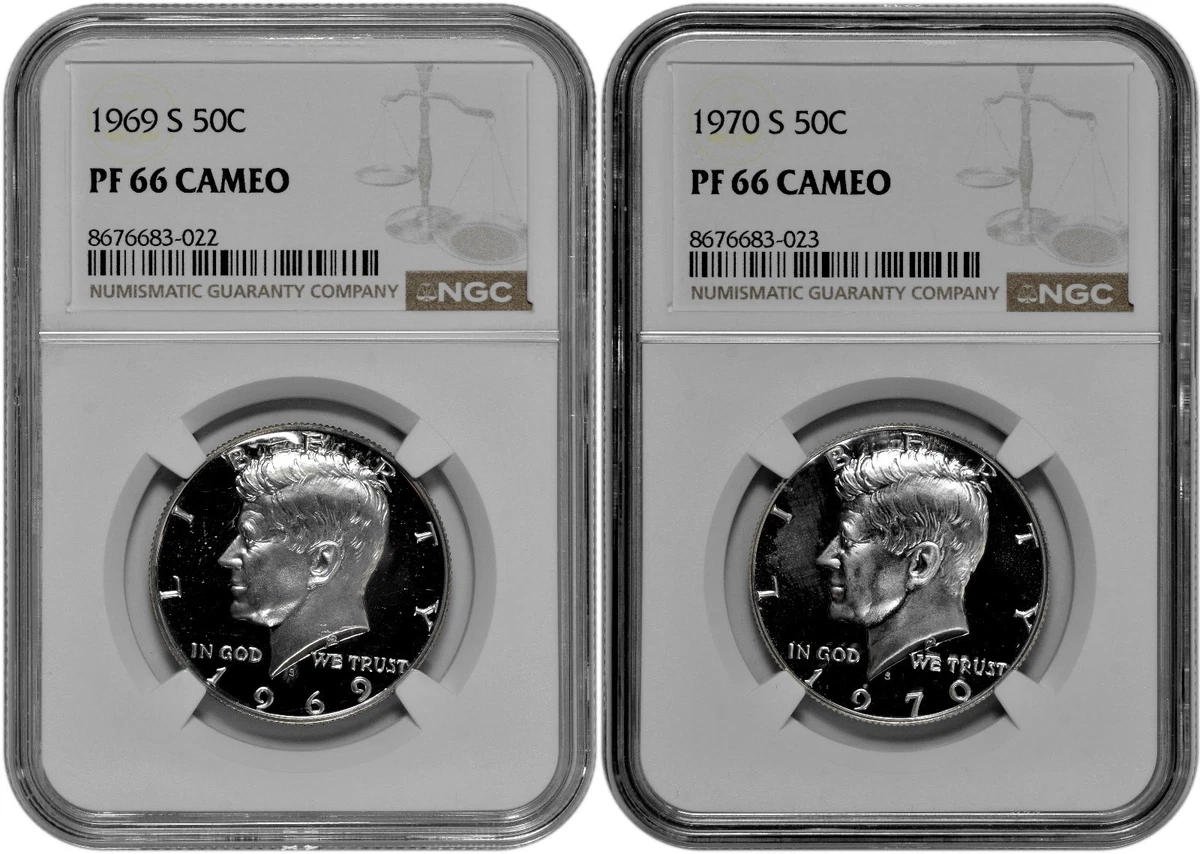 Proof 1969 Kennedy US Half Dollars (1964-Now) for sale | eBay