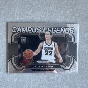 2024 Panini Prizm Draft Picks - Campus Legends Caitlin Clark #5 (RC) - Picture 1 of 2
