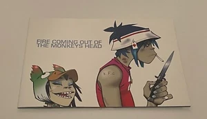 Gorillaz Fire Coming Out Of The Monkeys Head Phase 1 Promo Book 2005 - Picture 1 of 3