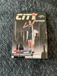 Victor Wembanyama 2023/24 Hoops City Edition Rookie Card RC SP - Bild 1 von 2