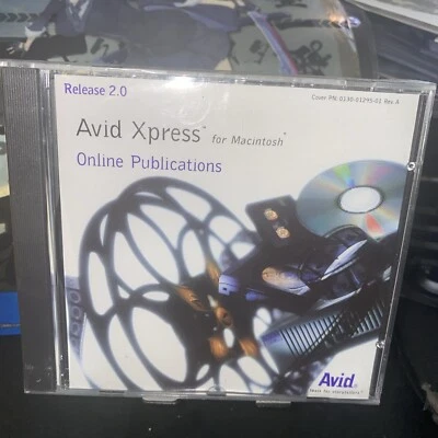 AVID Xpress For Macintosh Release 2.0 Software CD, 2000? New Sealed - Image 1 of 2