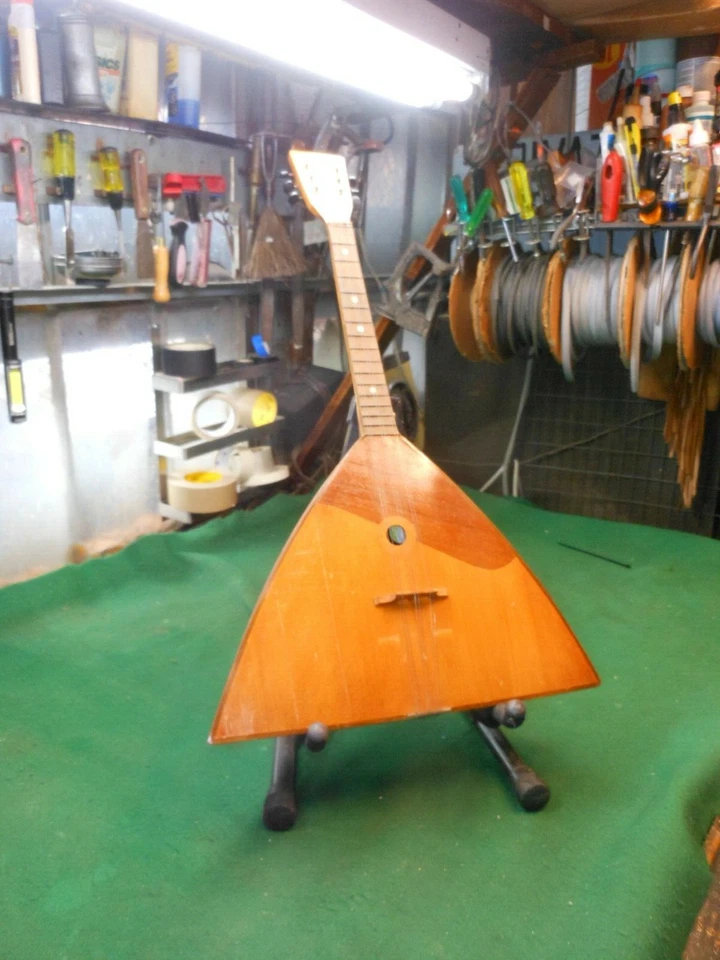 Russian Folklore instrument,  Balalaika  - 4 Strings. - Image 1 of 4