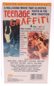 NEW Teenage Graffiti VHS 1975/95 Exploitation RARE OOP Arnette, Driscoll SEALED - Picture 1 of 6
