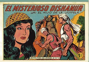 EL HIJO DE LA JUNGLA Nº5"EL MISTERIOSO DISHANUR"by GAGO&GAGO VALENCIANA-FACSIMIL - Picture 1 of 1