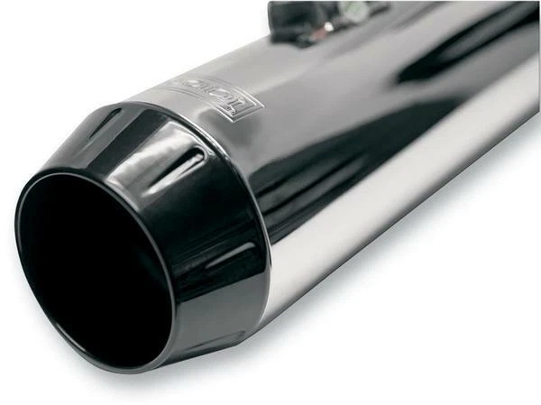 Tapa de extremo Bassani negra recubierta de polvo labio de 1/2 pulgada para silenciadores cortos ENDCAP-SMB Foto 1 de 1