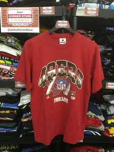 Vintage Riddell San Francisco 49ers NFL T Shirt Medium #2807 - Picture 1 of 8