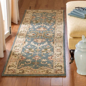 Safavieh Heritage BLUE / BEIGE 2'-3" X 14' Runner - HG811B-214 - Picture 1 of 3