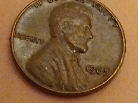 1965 Lincoln Penny  DDO - 001 Error Cover