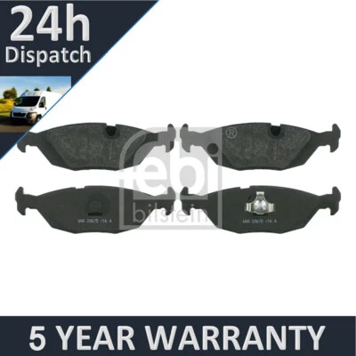 Fits BMW 3 Series 1982-1994 6 Series 1978-1989 Purevue Rear Brake Pads Set - Image 1 of 2