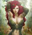 Poison Ivy ~ Female Villain Of Batman ~ Very Nice Photo 8 X 10 Super Nice! F1