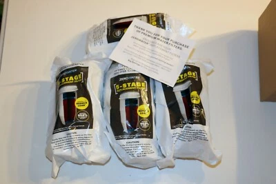 Lot of 4 New & Sealed ZeroWater 5 Stage Advanced Filtration Replacement Filters - Image 1 of 3
