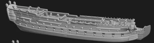 1/700th Spanish 3rd rate Bahama - Picture 1 of 1
