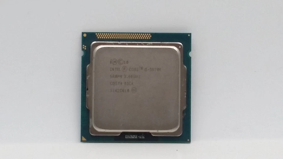 Intel Core i5-3570K 3.4GHz 6MB/5 GT/s SR0PM LGA 1155 Processor - Image 1 of 1