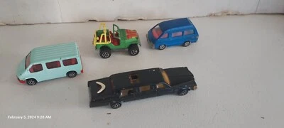 4 juguetes fundidos a presión Majorette vintage Foto 1 de 4