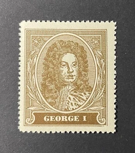 König Georg I Briefmarke - 1 aus einer Gruppe von 18 Diff. Großbritannien Royals von 1939 - Bild 1 von 2