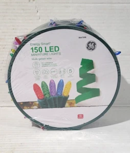 GE Energy Smart 150 LED Multi-Colored Lights Christmas/Party/Wedding - Picture 1 of 4