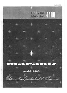 Manual de servicio para Marantz 4400  - Imagen 1 de 1