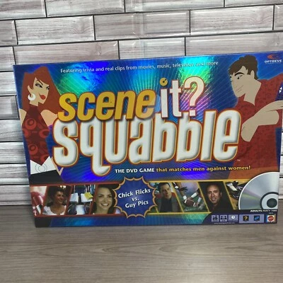 Scene It? Squabble The DVD Game with Party Play Feature! NEW Sealed. - Image 1 of 4