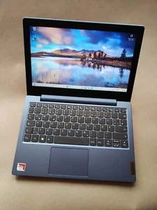 Portátil Lenovo Slim 11,6 pulgadas AMD A6-9220e 1,6 GHz 4 GB RAM 64 GB eMMC Win 11 azul - Imagen 1 de 7