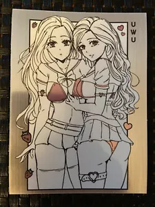 Sticker Bordie And Aches GamerSupps Waifu Cups x Creator Cups Brushed Metal - Bild 1 von 1