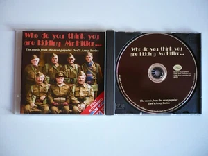 Dad's Army Who Do You Think You Are Kidding Mr. Hitler CD UK WWII Soundtrack EXC - Bild 1 von 15