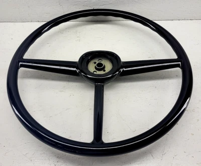 1947 1948 1949 1950 1951 1952 1953 Chevrolet GMC Truck Black Steering Wheel 18" - Image 1 of 4