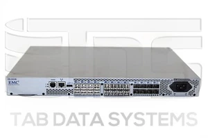 EMC Brocade DS-300B 8GB FC Switch w/ 16x Active Ports, 16x 8G SFPs 100-652-065 - Picture 1 of 3