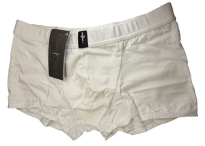 Cesare Paciotti Underwear Boxer Breif Mens 94% Cotton White Parigamba Size 4 New - Picture 1 of 14