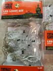 3 Sets Mini Halloween LED String Lights Clear GHOSTS Battery Operated Indoor