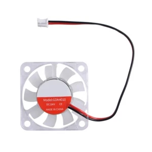 3D Printer Cooling Fan 4010 24V with Hydraulic Bearings and LED Lighting Quiet - Afbeelding 1 van 8