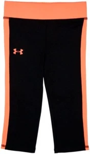 Under Armour Little Girls Pre-School UA Play On Capri 5 Electric Tangerine - Picture 1 of 1