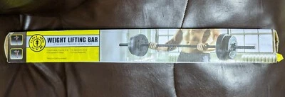 Barra Golds Gym de 5 pies sostiene placas de peso olímpicas estándar barra 3 piezas nueva (otra) Foto 1 de 4